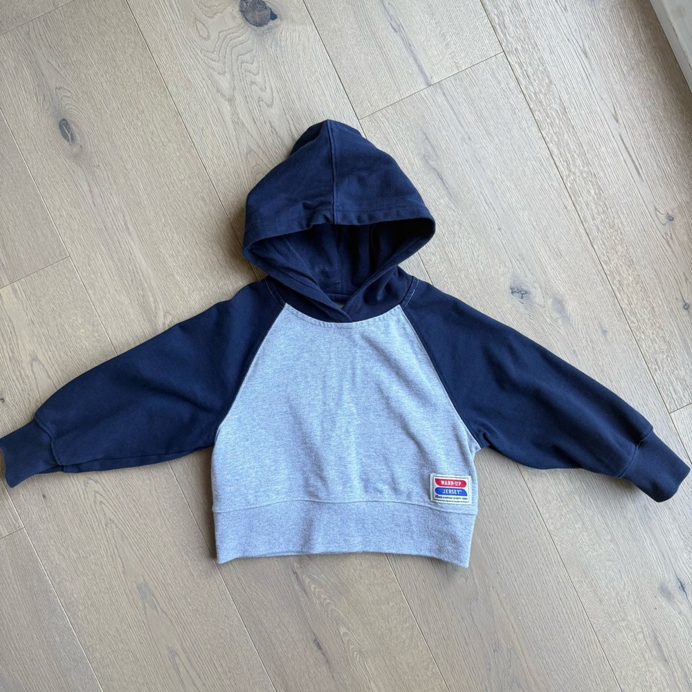 Kids warm-up boxy Hoodie 3y